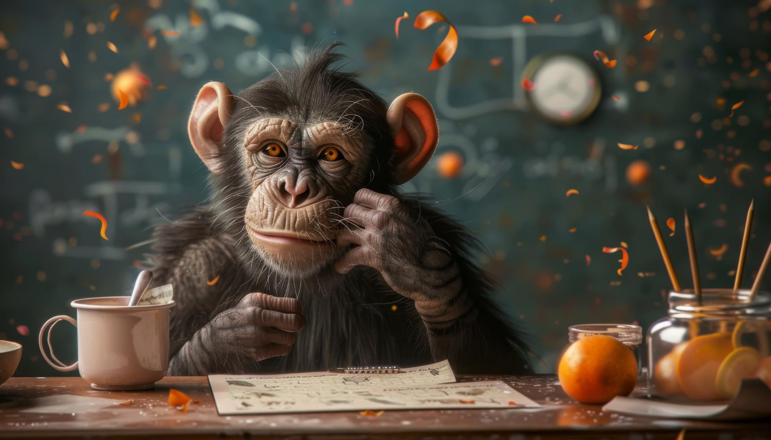 Teorema do macaco infinito explica por que Shakespeare nunca seria escrito “de verdade”