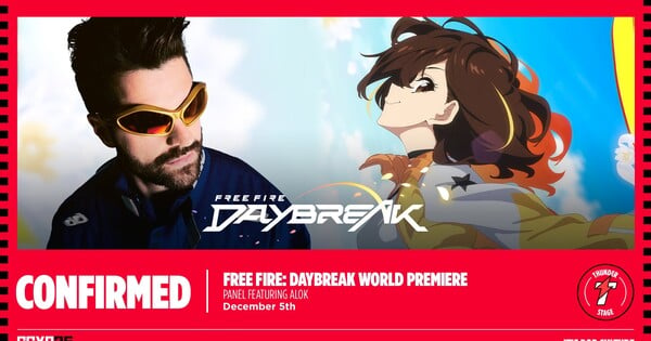 Estreia mundial do anime 'Free Fire Daybreak' será exibida no CCXP